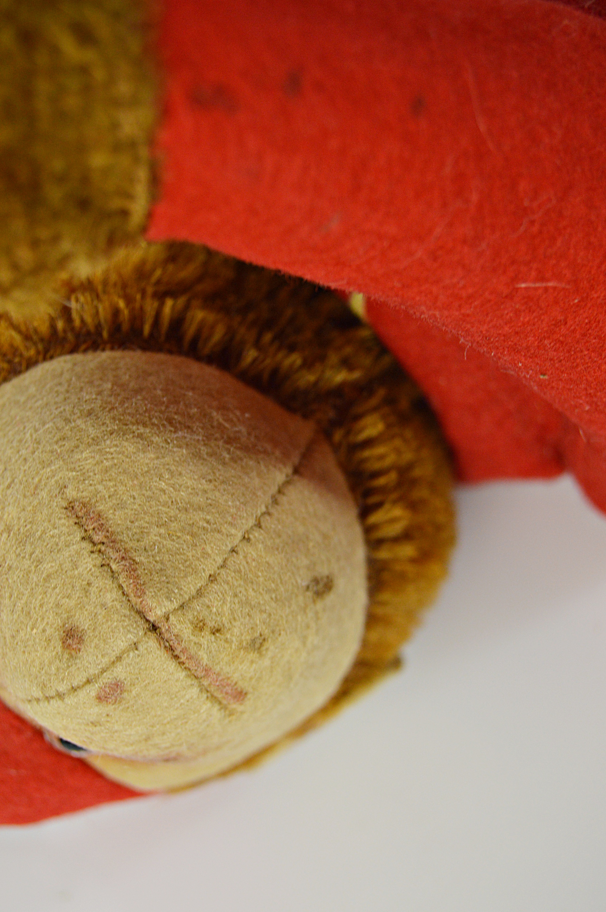 Vintage Mohair and Felt Chimp Doll