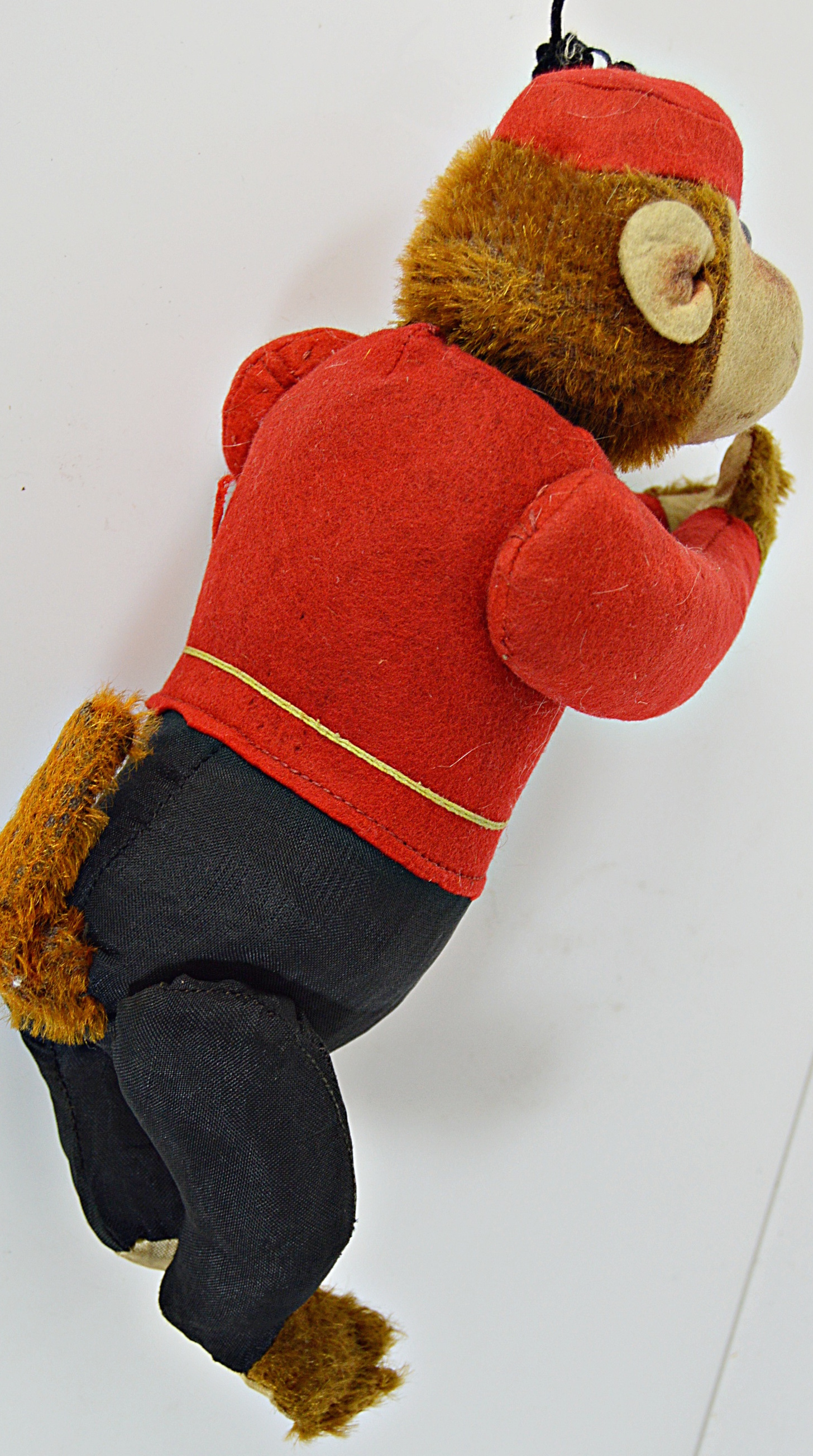 Vintage Mohair and Felt Chimp Doll