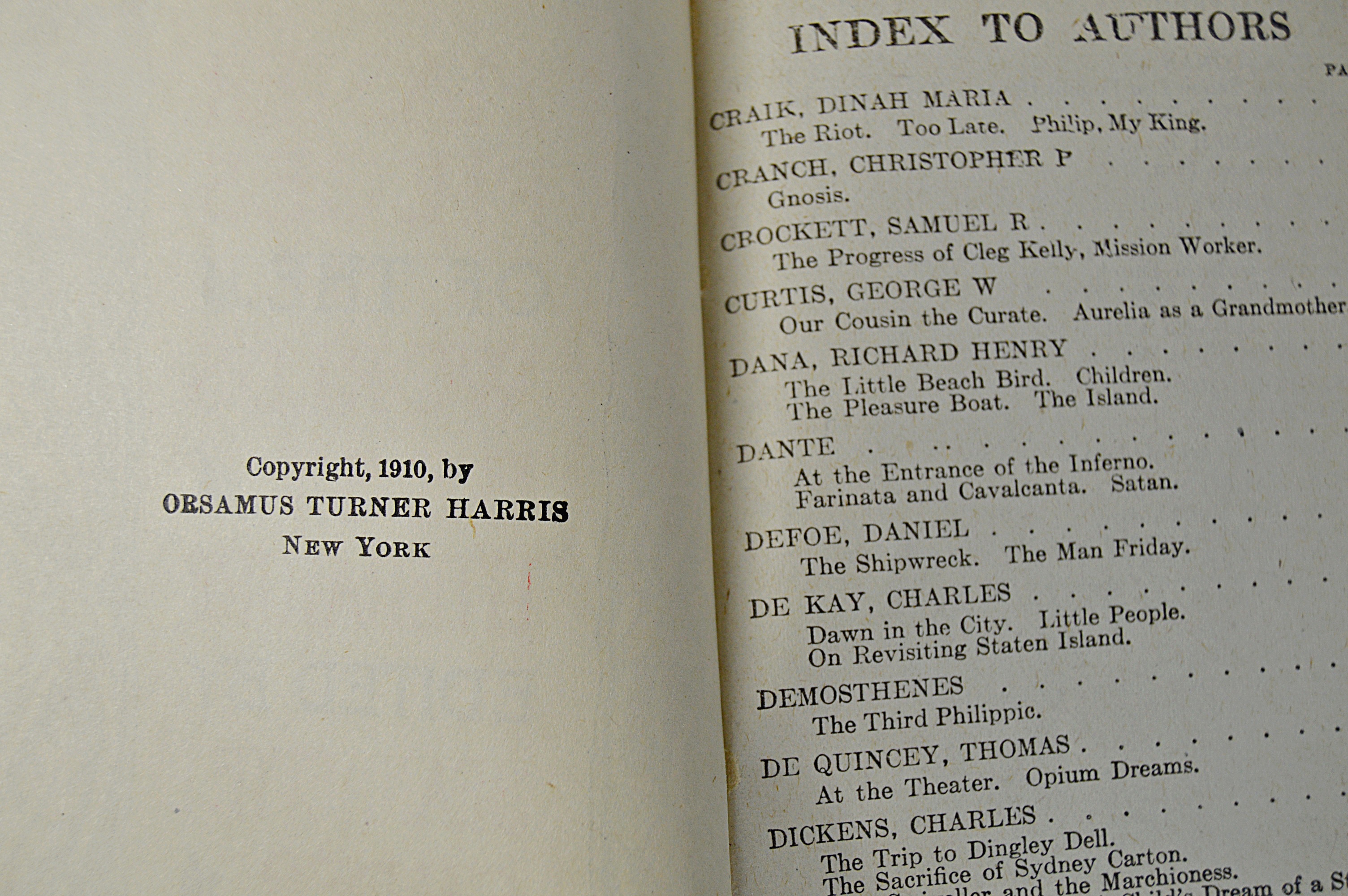 Set of 1910 "Masterpieces of The World's Best Literature"