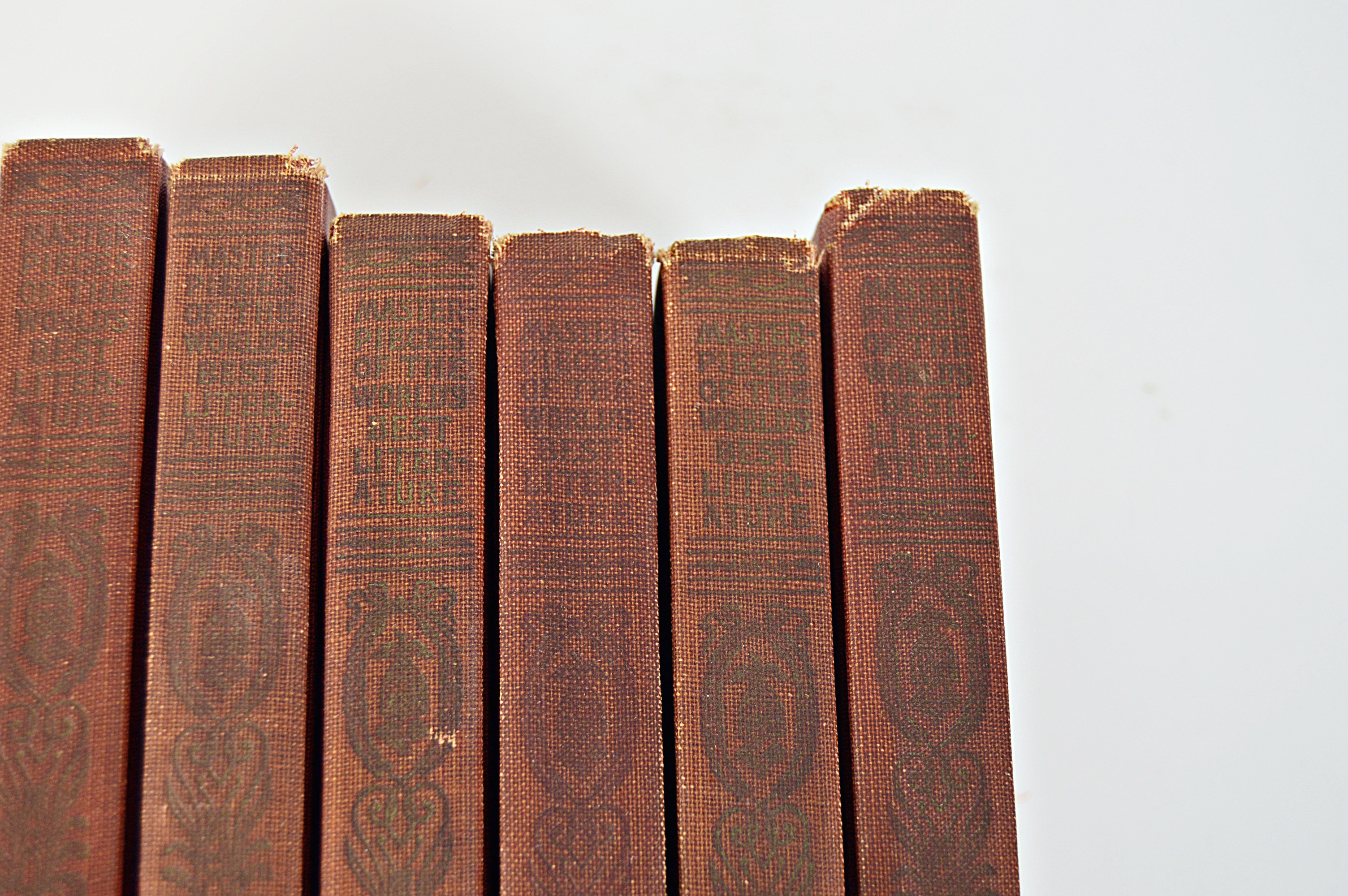 Set of 1910 "Masterpieces of The World's Best Literature"
