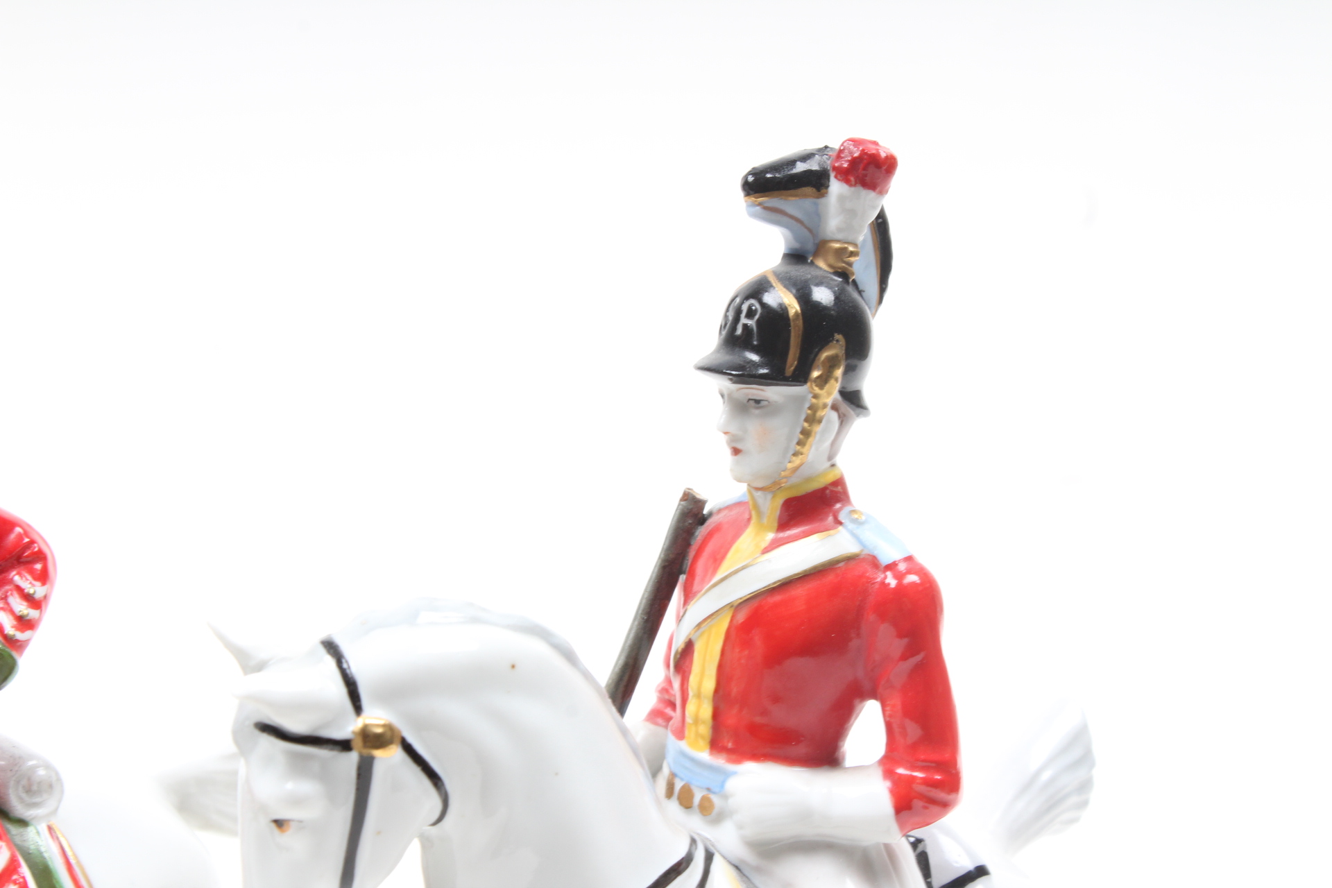 Sitzendorf Soldiers on Horseback