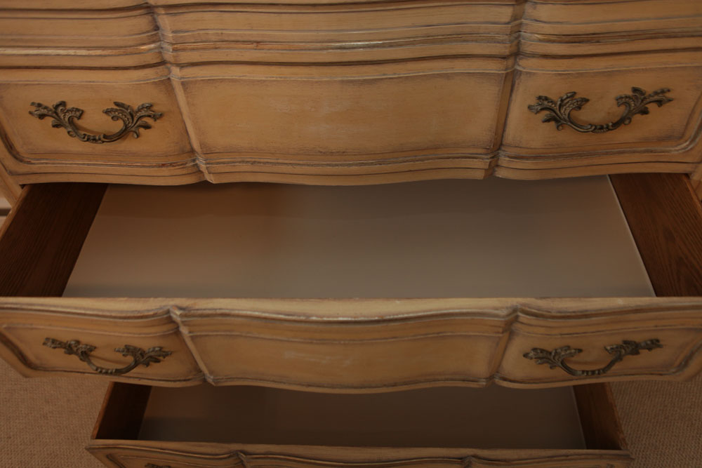 Vintage French Provincial Style Chest of Drawers by Hale