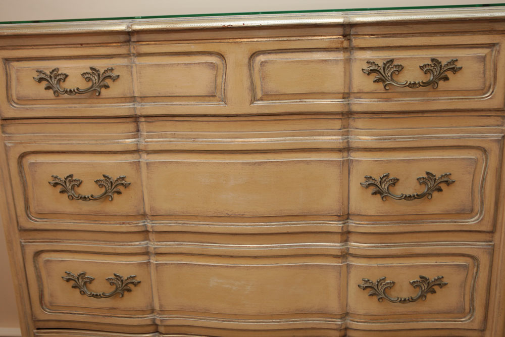 Vintage French Provincial Style Chest of Drawers by Hale