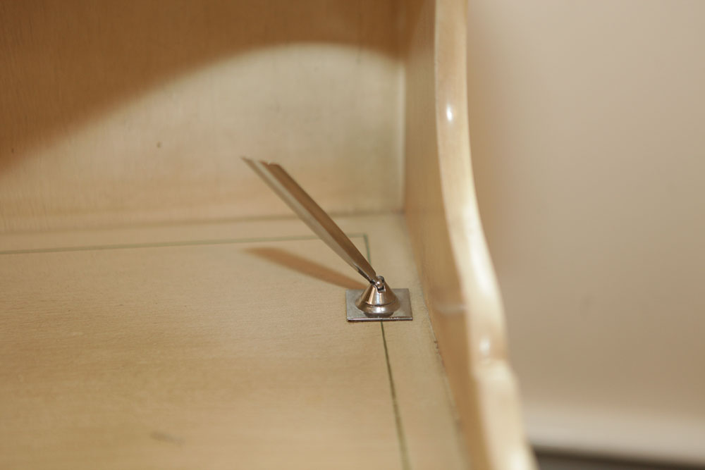 Vintage Provincial Style Nightstands by Hale