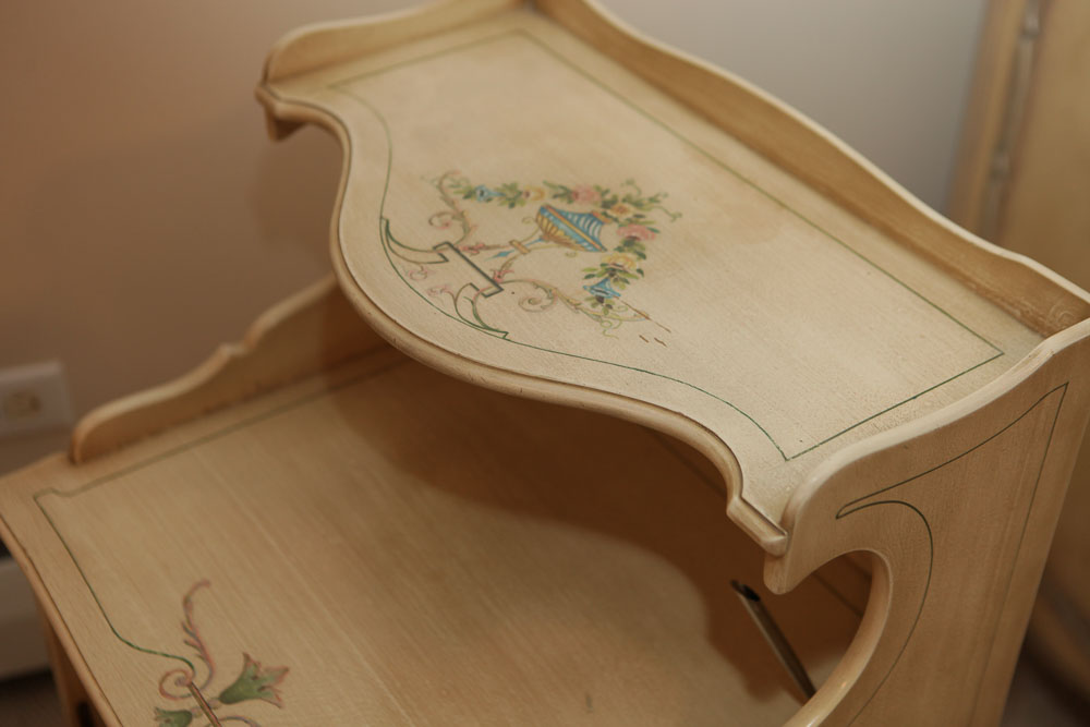 Vintage Provincial Style Nightstands by Hale