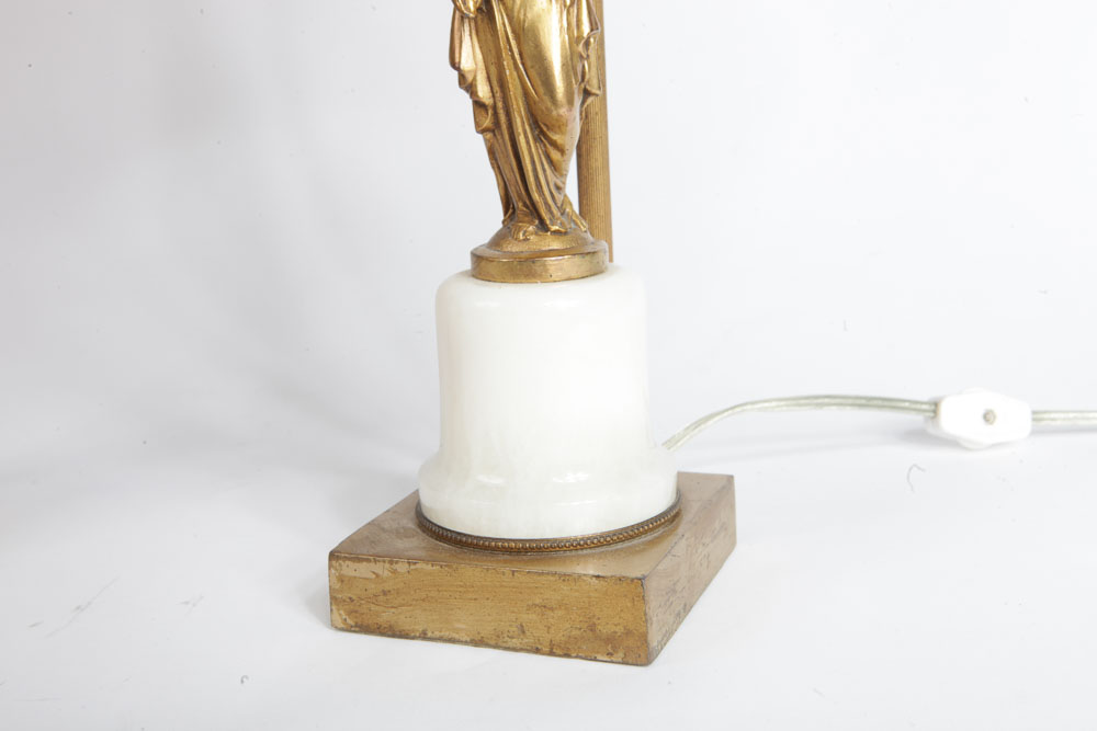 Pair of Neo-Classical Style Figural Table Lamps
