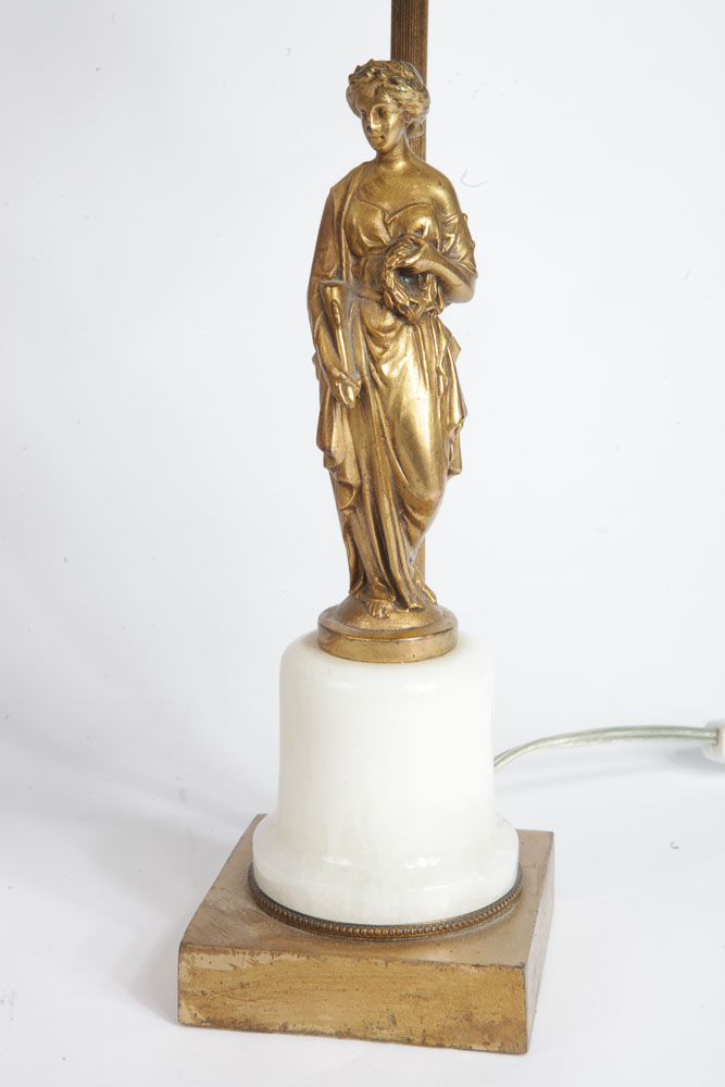 Pair of Neo-Classical Style Figural Table Lamps