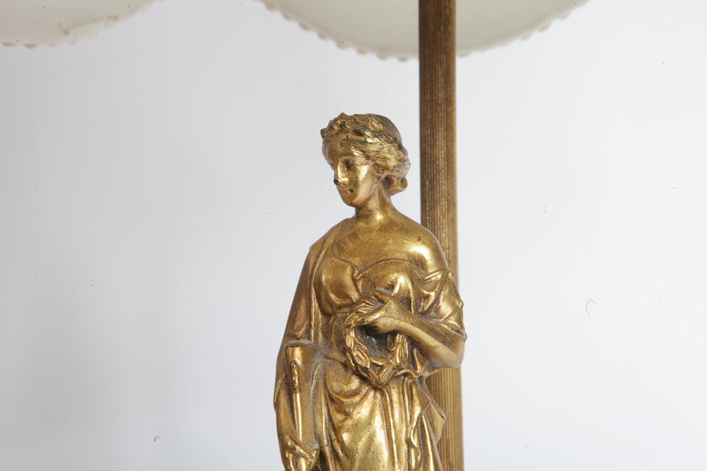 Pair of Neo-Classical Style Figural Table Lamps