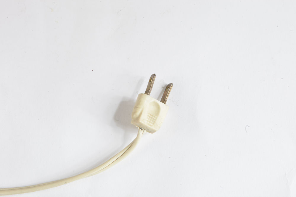 Vintage Bisque Porcelain Tea Set Lamp and Urn Lamp