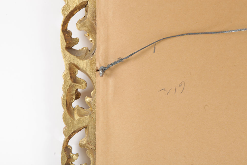 Beaded Embroidery Portrait of Spaniel Dog