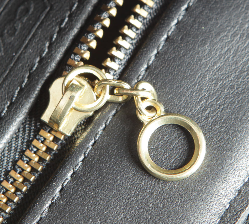 Coach Black Leather Backpack