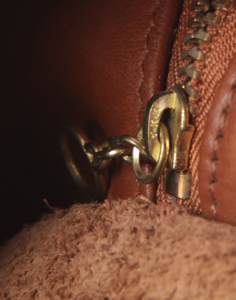 Coach Brown Leather Backpack