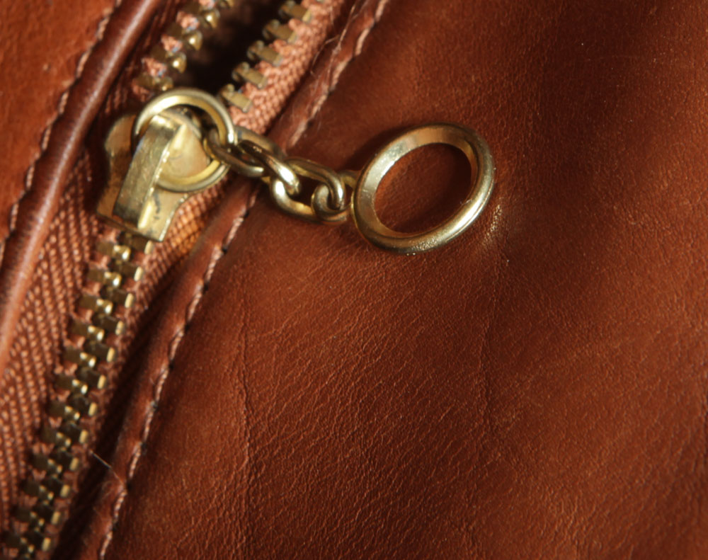 Coach Brown Leather Backpack