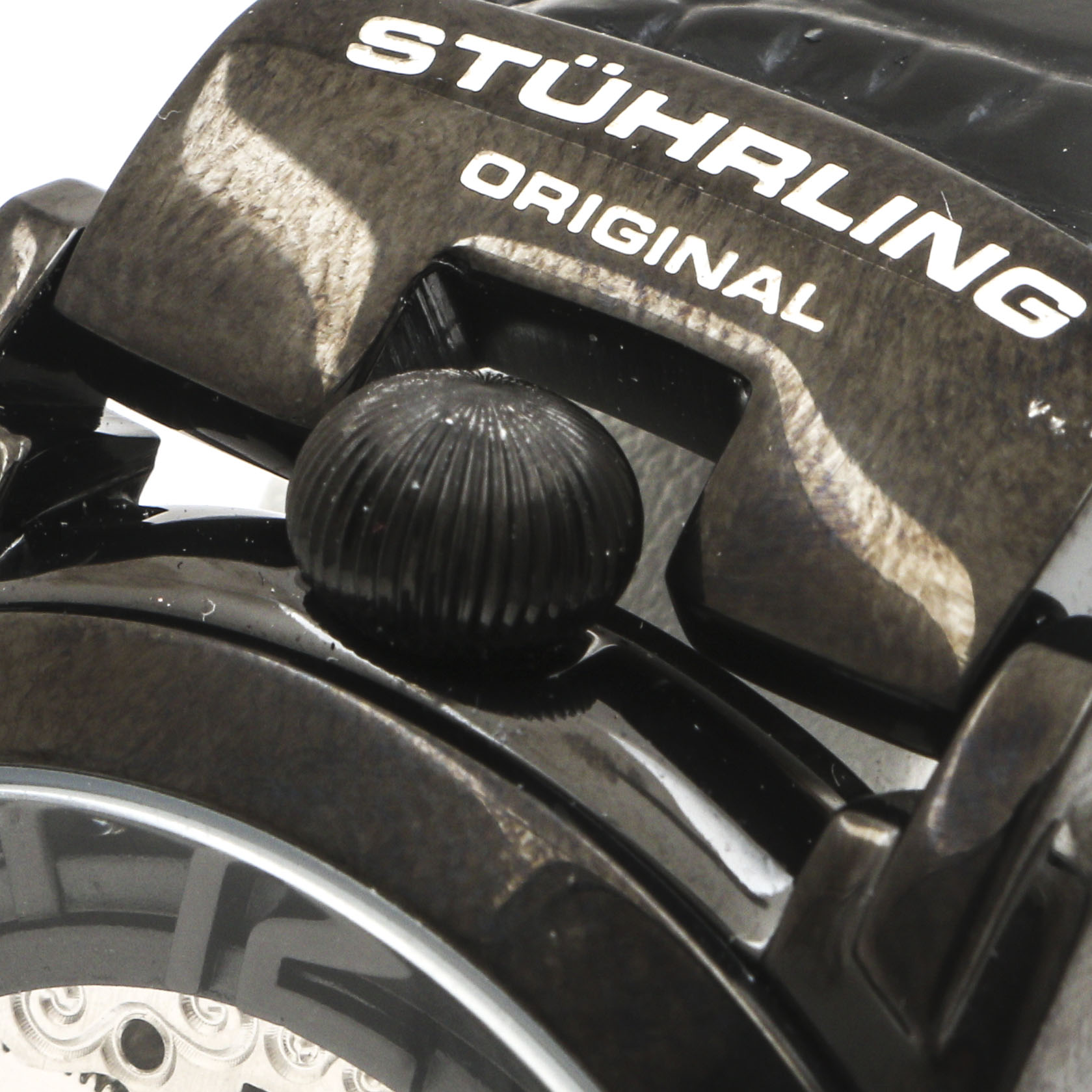 Stuhrling Stainless Steel Skeleton Watch