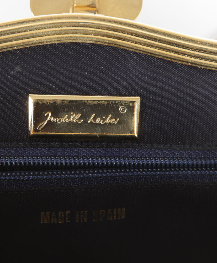 Judith Lieber Snakeskin Clutch Purses