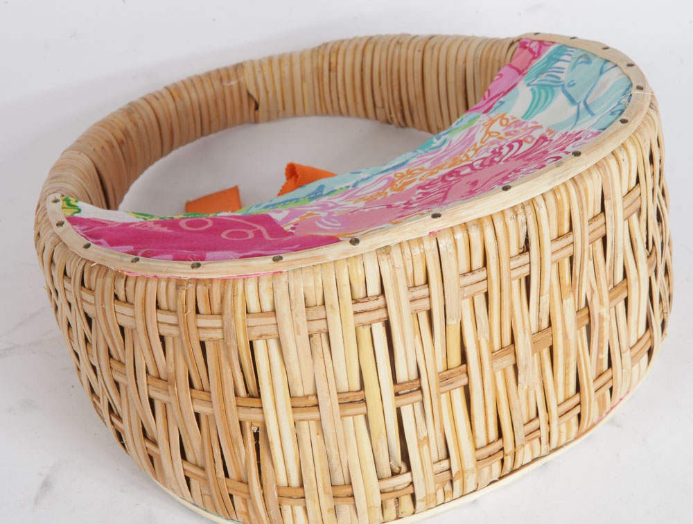 Pair of Basket Purses Including Lilly Pulitzer