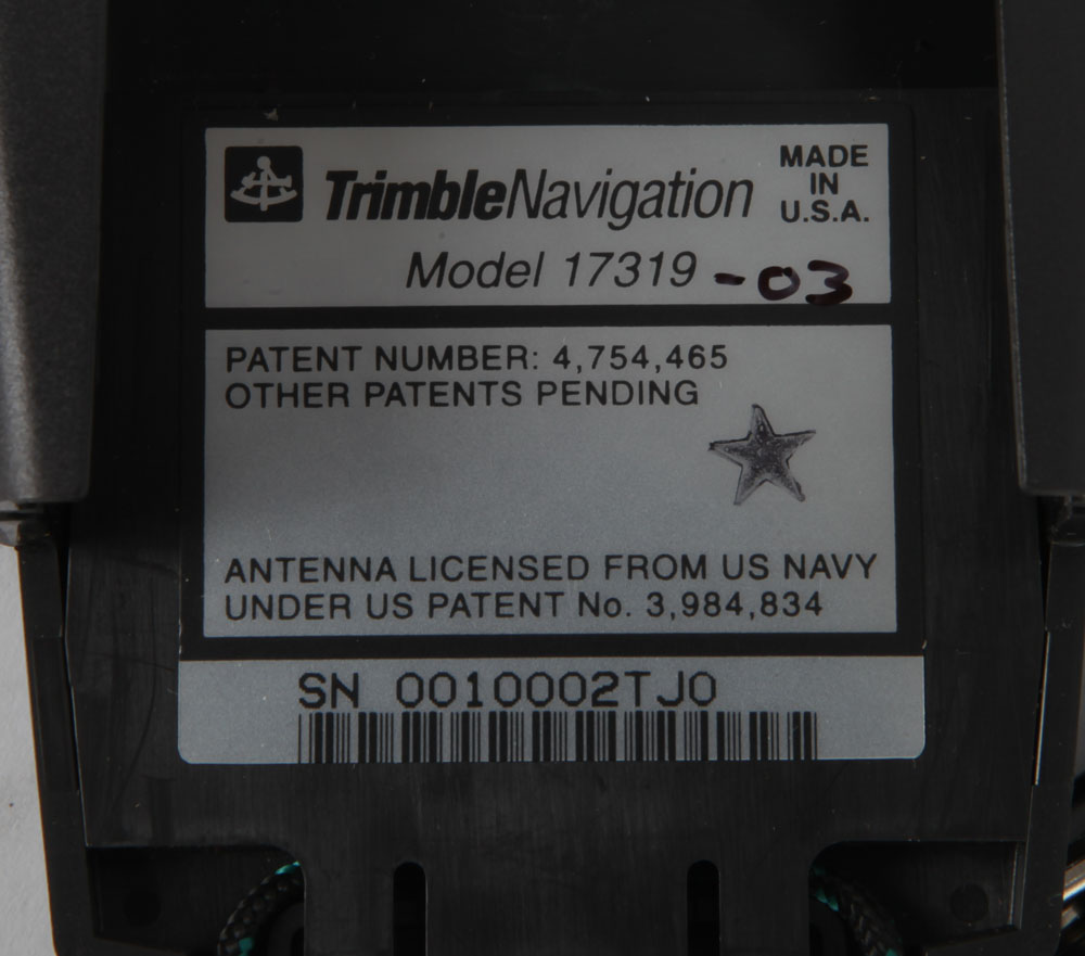 Trimble Navigation Scout GPS and Vintage Flashlight