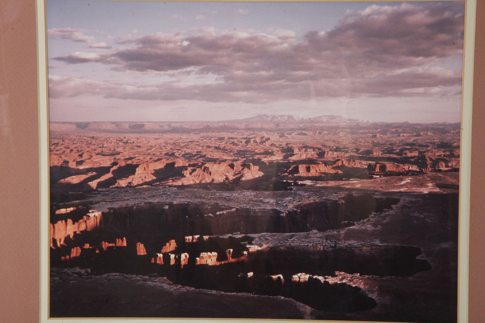 Color Photographs of Canyon Scenes