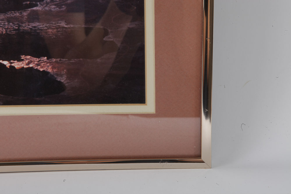 Color Photographs of Canyon Scenes