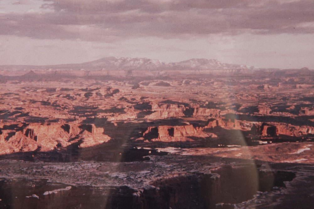 Color Photographs of Canyon Scenes