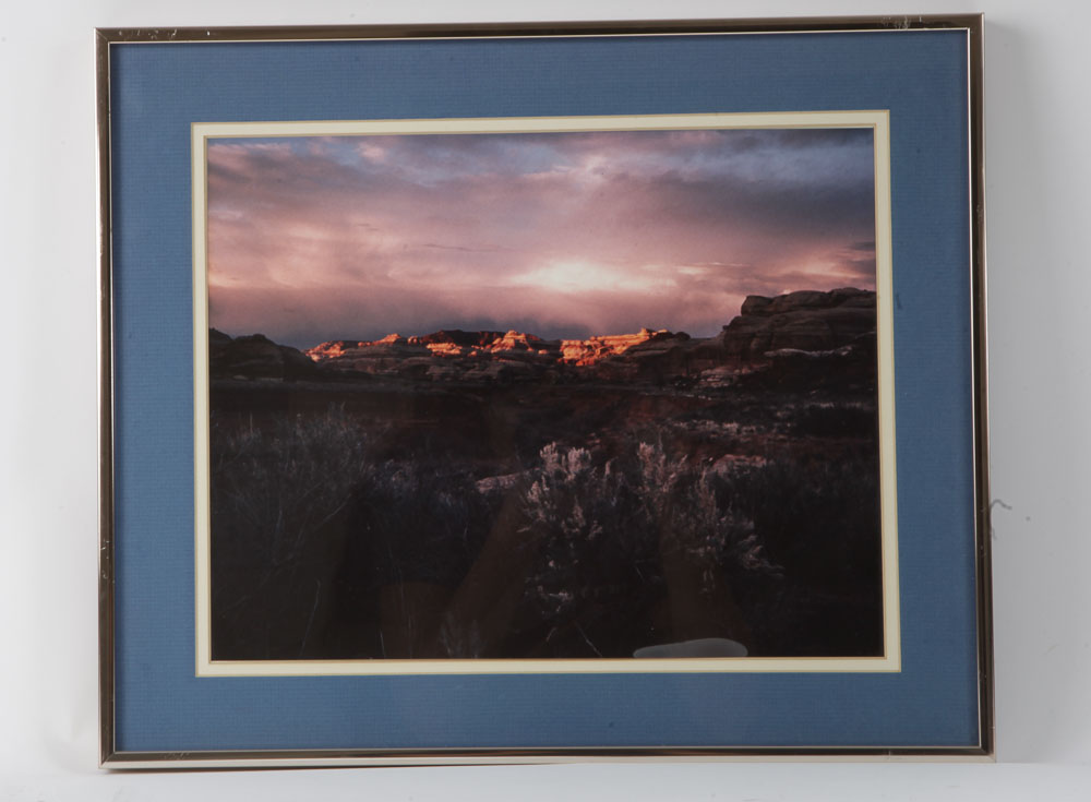 Color Photographs of Canyon Scenes