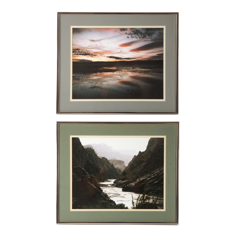 Color Photographs of Waterfront Landscapes