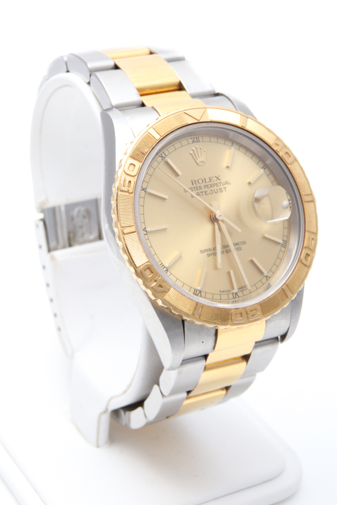 Rolex Datejust Thunderbird Turn-O-Graph 18K and Stainless Steel Watch
