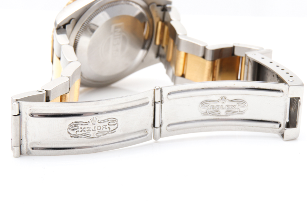 Rolex Datejust Thunderbird Turn-O-Graph 18K and Stainless Steel Watch