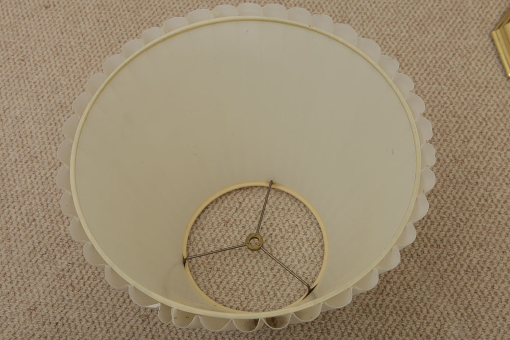 Brass-Tone Floor Lamp