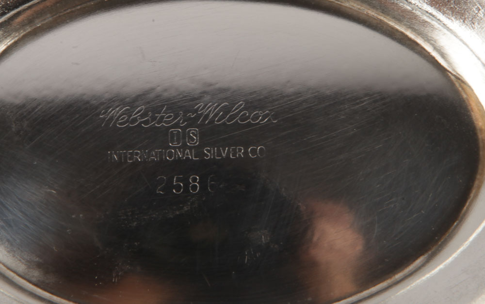 Webster-Wilcox International Silver Co. Silver Plate Dish