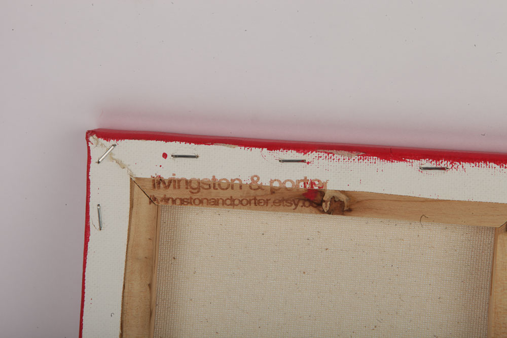 Livingston & Porter Acrylic Painting "All You Need is Love"