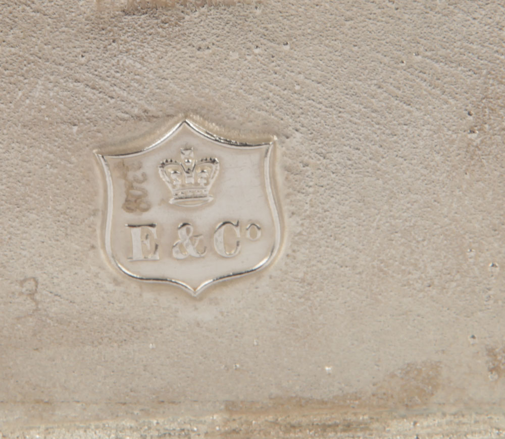 Elkington & Co. Renaissance Revival Silver Plate Humidor