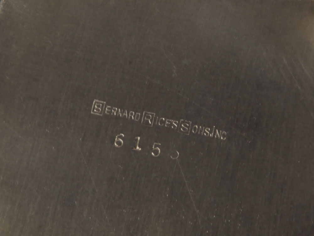 Wilcox and Bernard Rice Pierced Silver Plate Condiment Holders