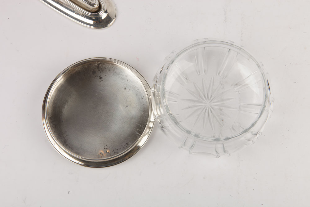 La Pierre Sterling Silver Vanity Set