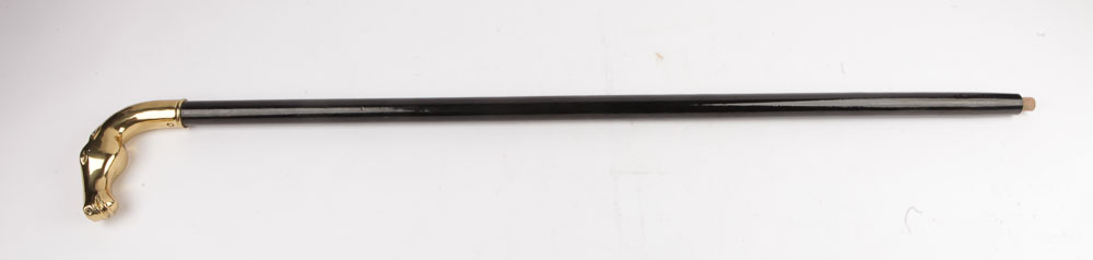 Parasol and Lacquered Brass Cane