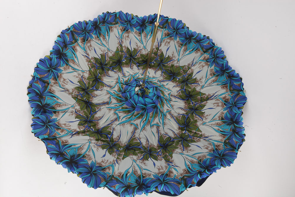 Parasol and Lacquered Brass Cane