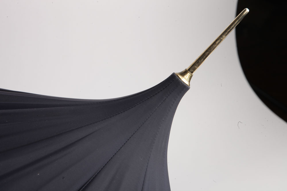 Parasol and Lacquered Brass Cane