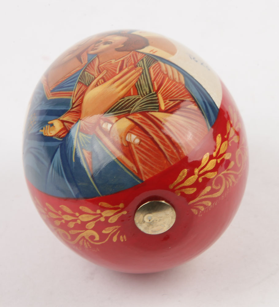 Hand-Painted Russian Orthodox Easter Egg