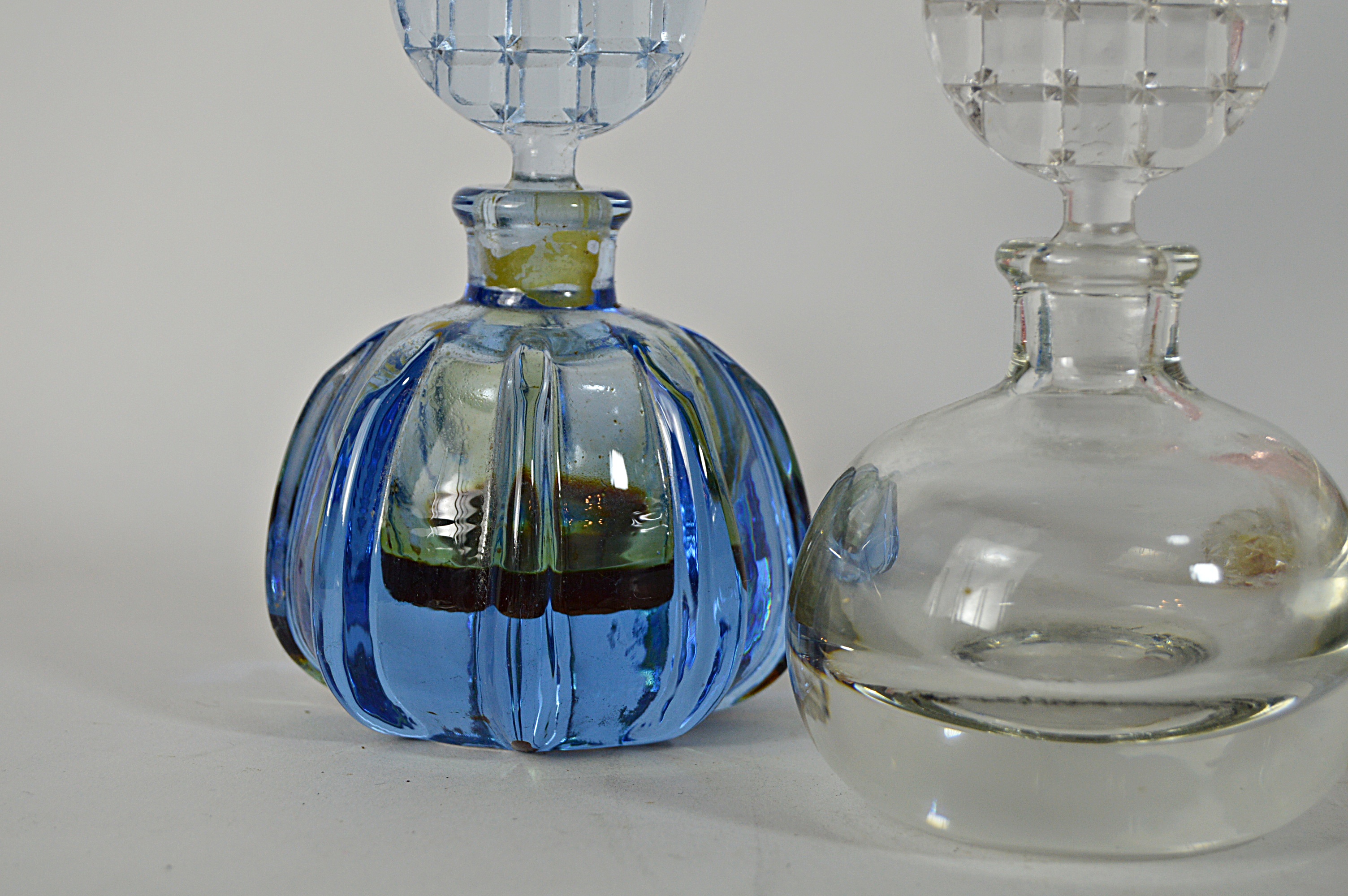 Vintage Art Glass Perfume Bottles