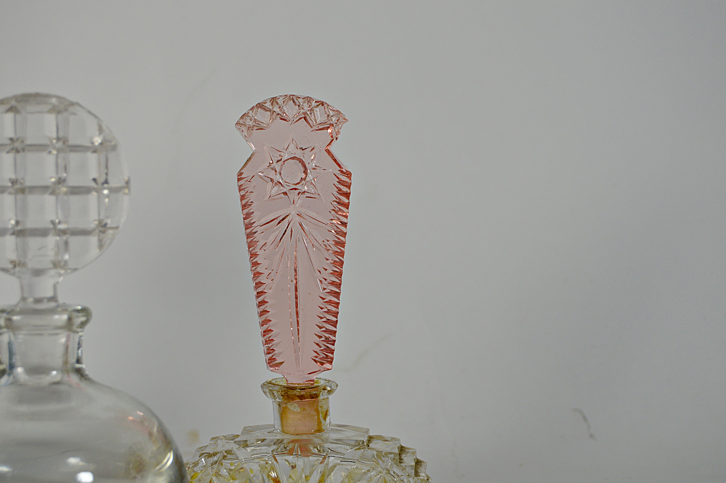 Vintage Art Glass Perfume Bottles
