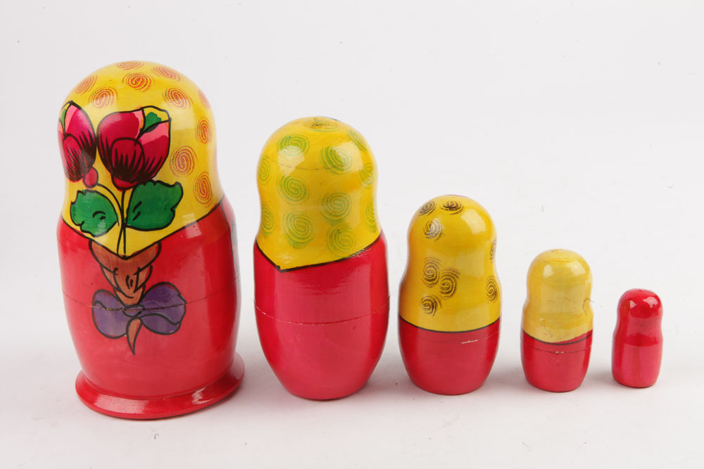 Collection of Russian Matryoshka Dolls