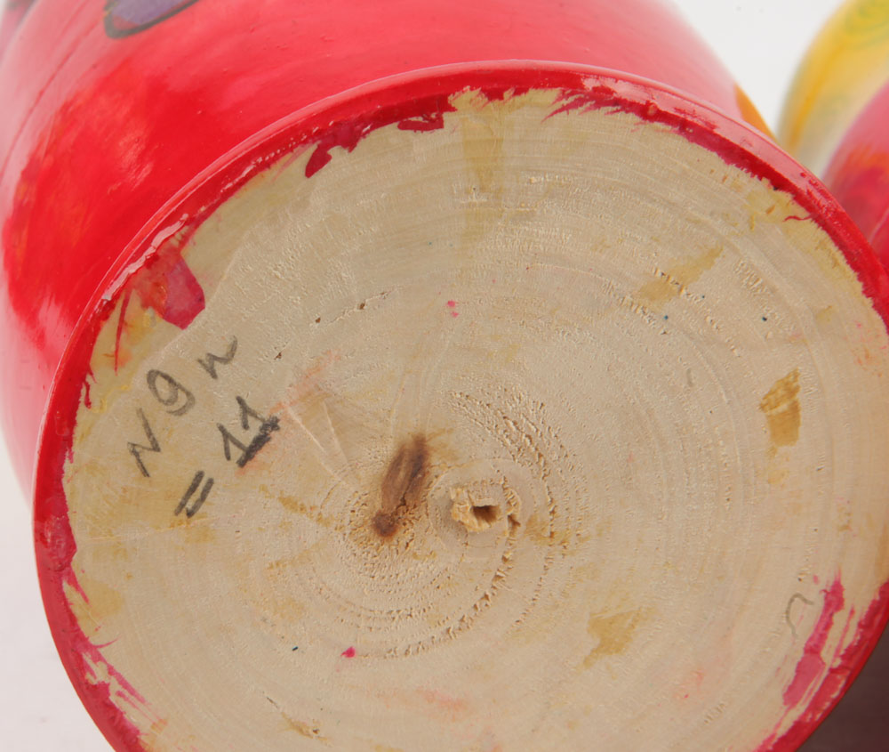 Collection of Russian Matryoshka Dolls