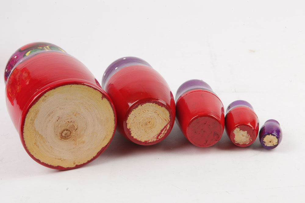 Collection of Russian Matryoshka Dolls