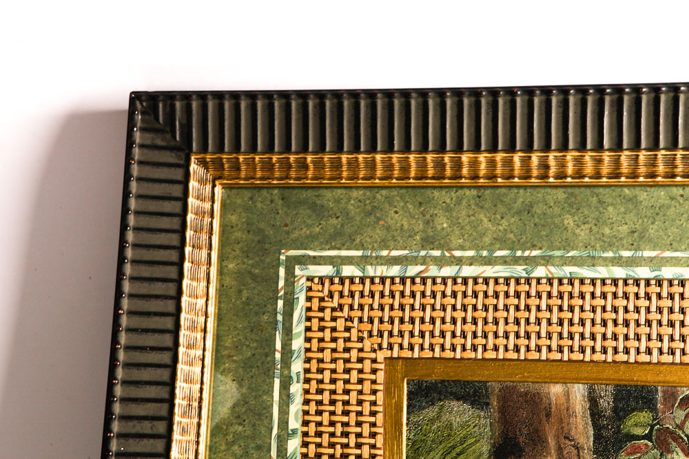 After Gaston Gebblert Hand-Colored Reproduction Print on Paper