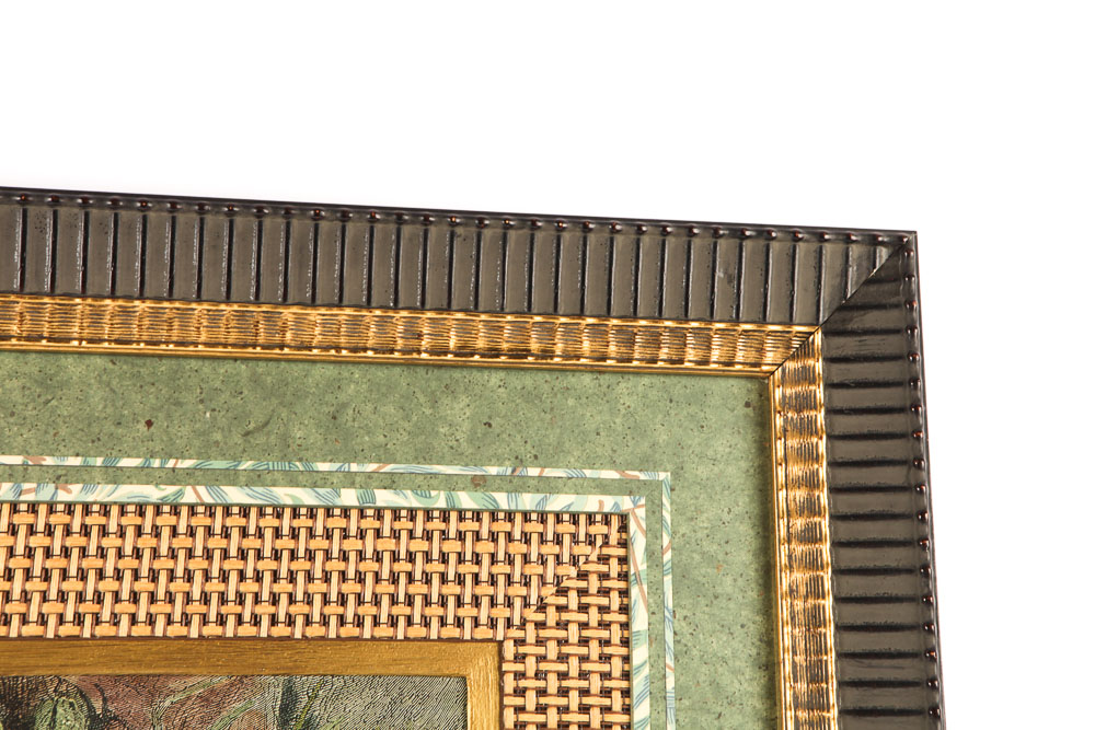 After Gaston Gebblert Hand-Colored Reproduction Print on Paper