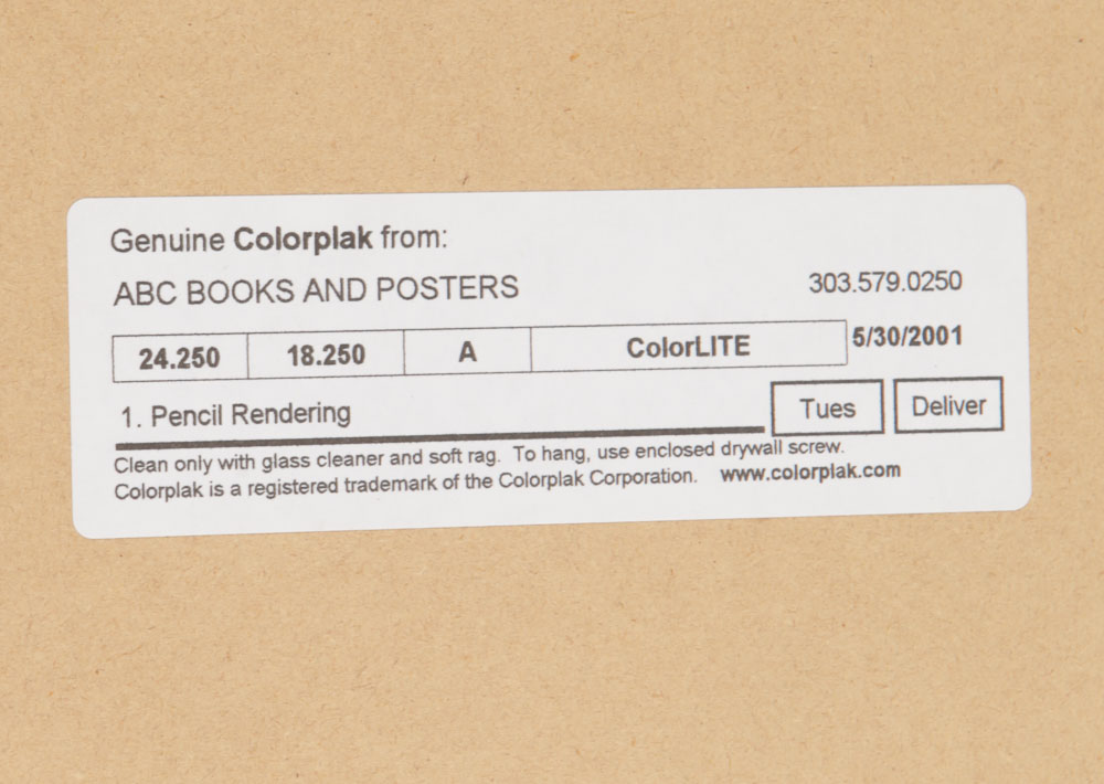 Abstracted Graphite Drawing