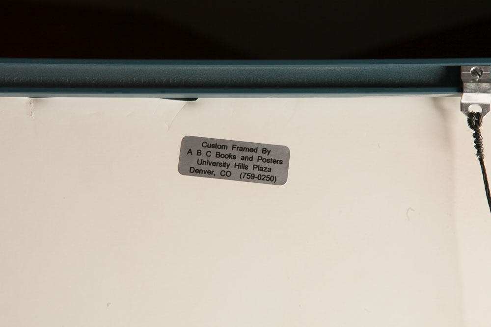 Woven and Stenciled Nursery Tapestry