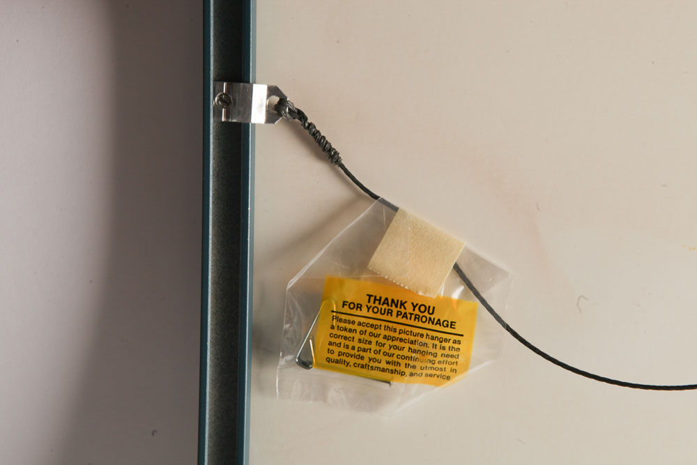 Woven and Stenciled Nursery Tapestry