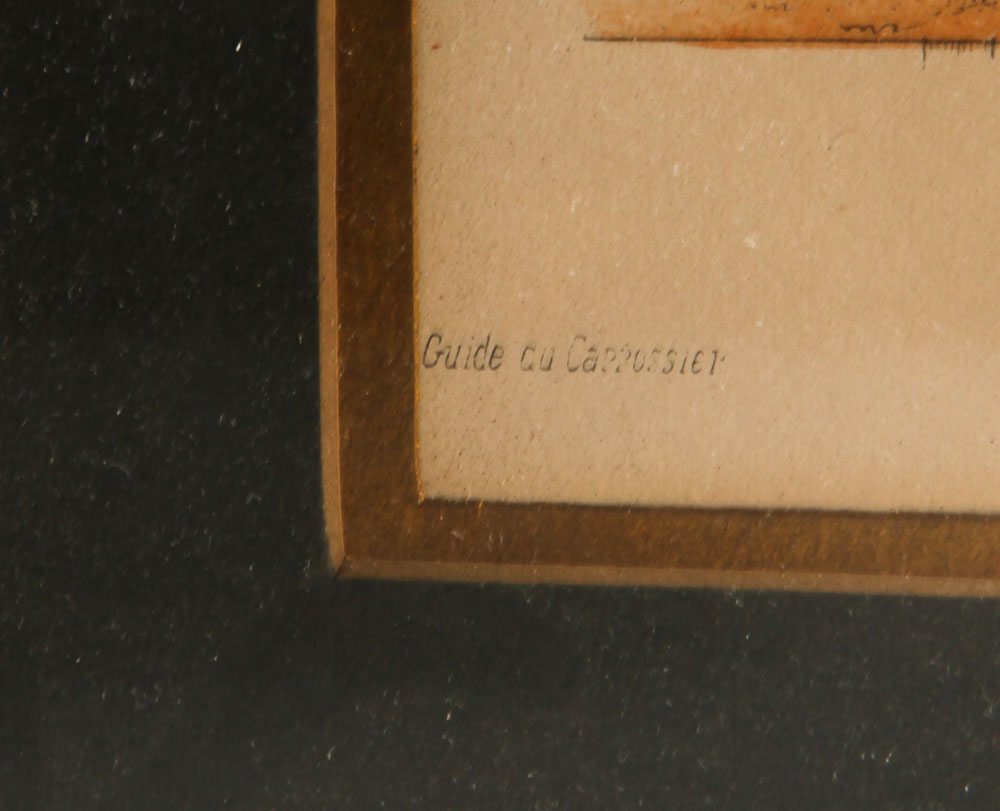 Hand-Colored Stone Lithographs of Coaches