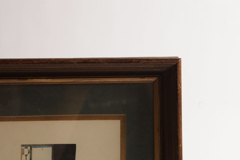 Hand-Colored Stone Lithographs of Coaches